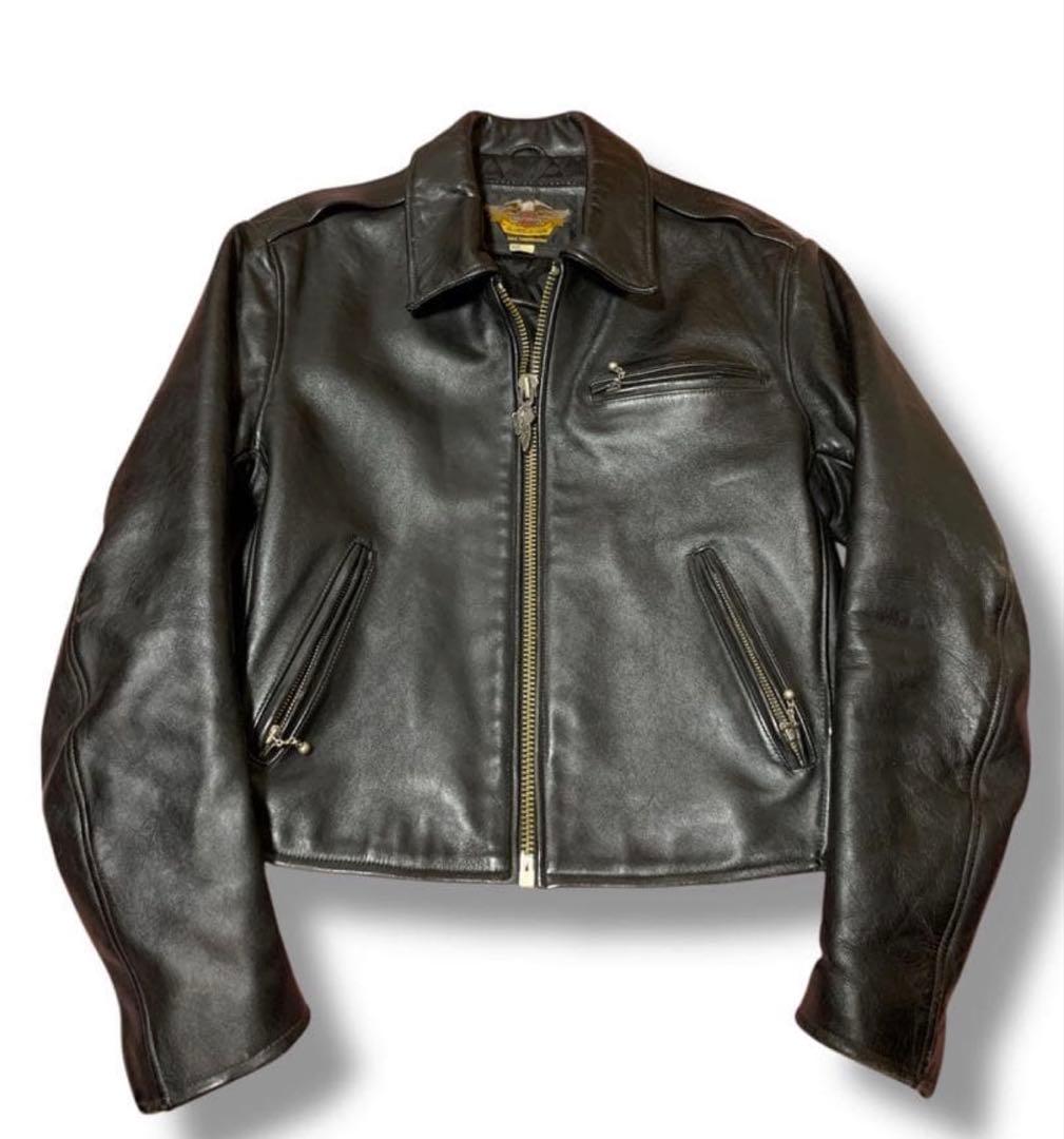 ハーレーダビッドソン レザージャケット トラッカージャケット S
