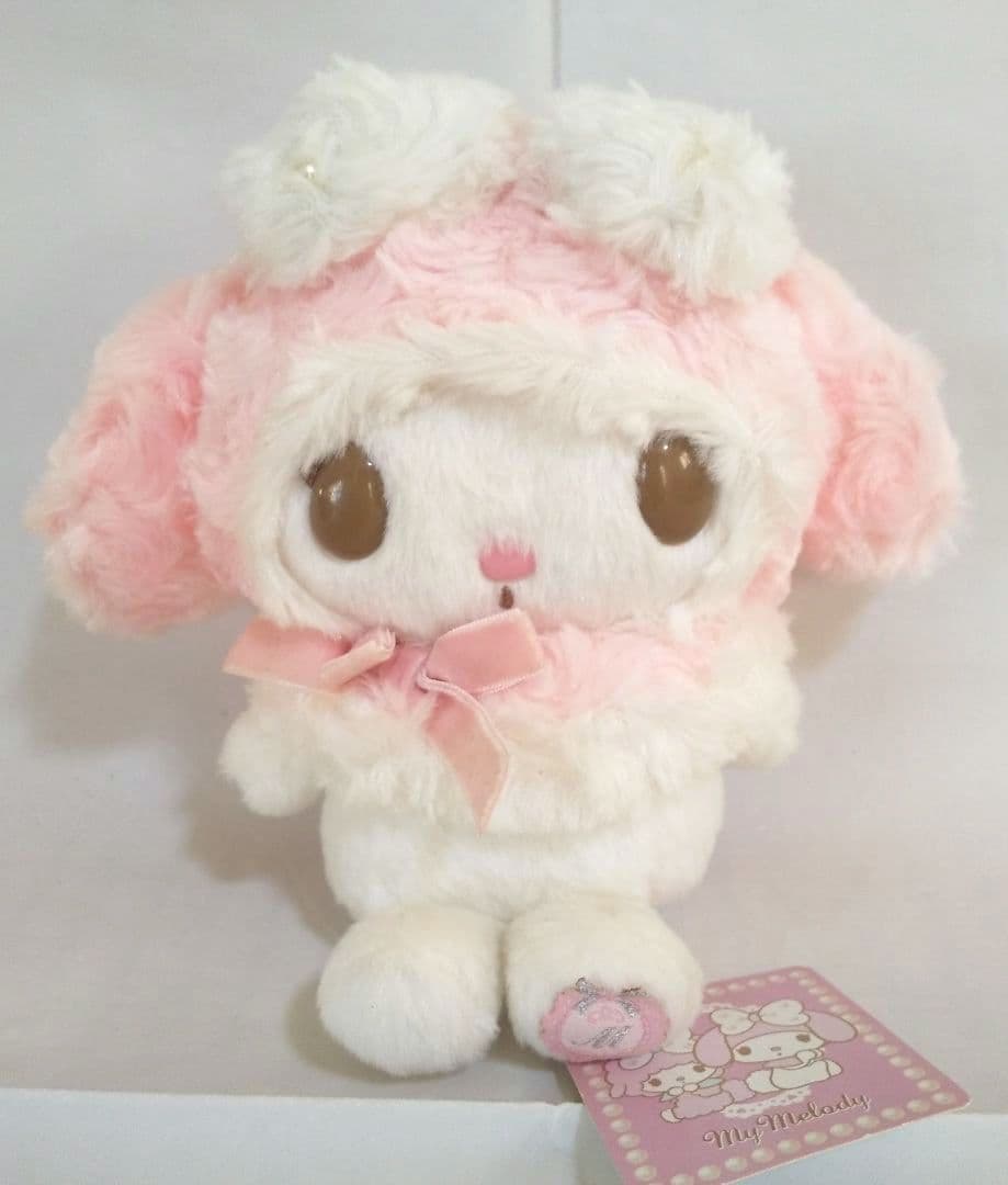 サンリオ マイメロディ マイメロ　ブランシュロリータ ぬいぐるみ Sサイズ サンリオ マイメロディ マネしておしゃべりぬいぐるみ(ロリータVer