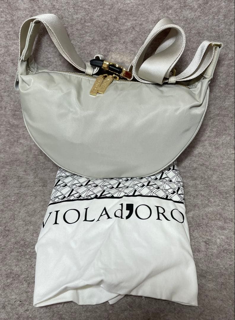 【3652】VIOLAd’ORO / ナイロン ボディーバッグ ショルダー VIOLAd'ORO / ナイロン ボディーバッグ（ショルダーバッグ）｜VIOLAd