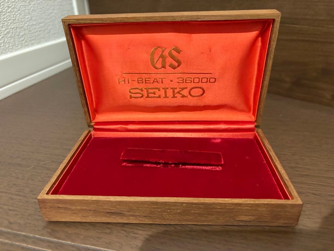 SEIKO GS HI-BEAT 36000 木製ケース　希少 グランドセイコー SEIKO GS HI-BEAT 36000 木製ケース 希少 グランドセイコー - メルカリ