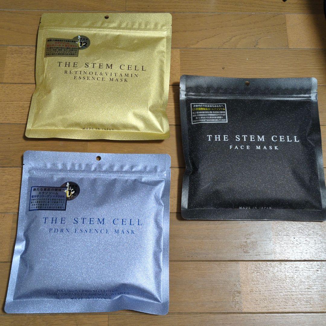 新品未使用未開封THE STEM CELL フェイスマスク 3種セット