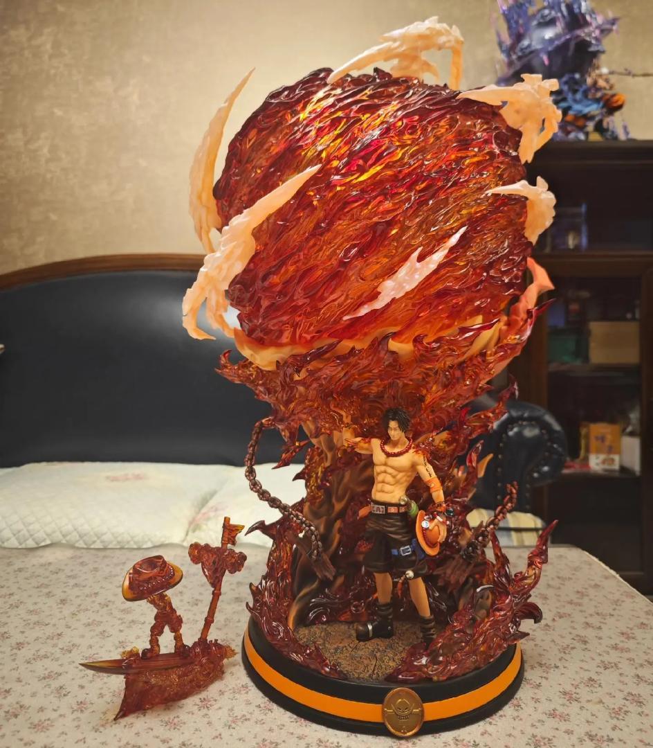 ワンピース 大炎戒炎帝 ポートガス・D・火拳のエース ガレージキット