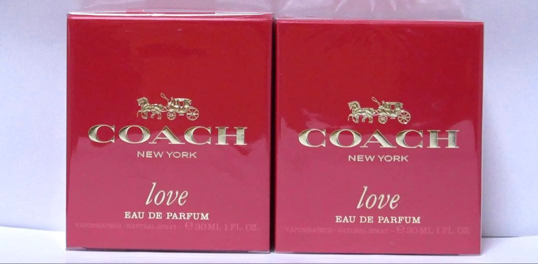 コーチ ラブ オードパルファム 30ml　2本セット