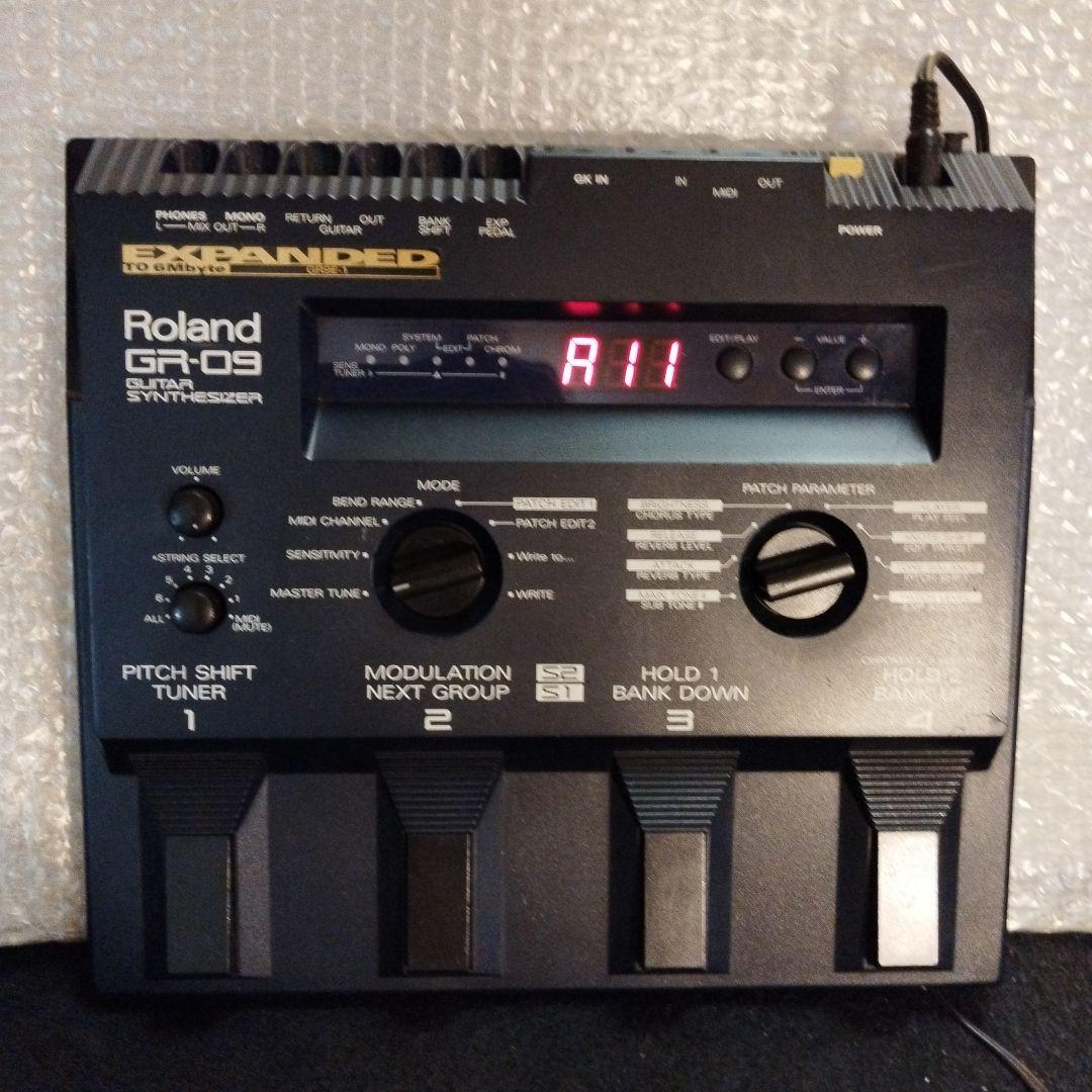 Roland GR-09 音色拡張ボードGR9E-1内蔵 ギターシンセサイザー Yahoo!オークション -「roland gr-09」の落札相場・落札価格