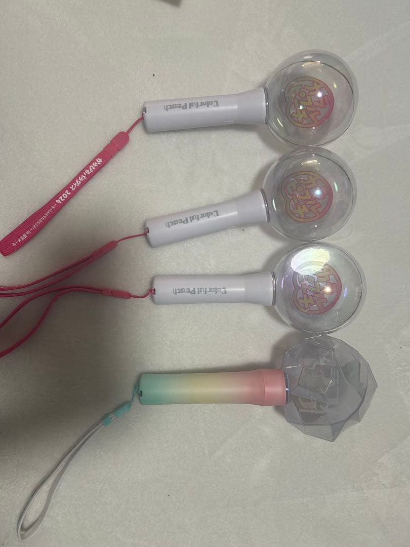 からぴち カラフルピーチ ペンライト パラぴち カラフルピーチ】 ペンライト ver.2｜カラフルピーチ - Creator Store