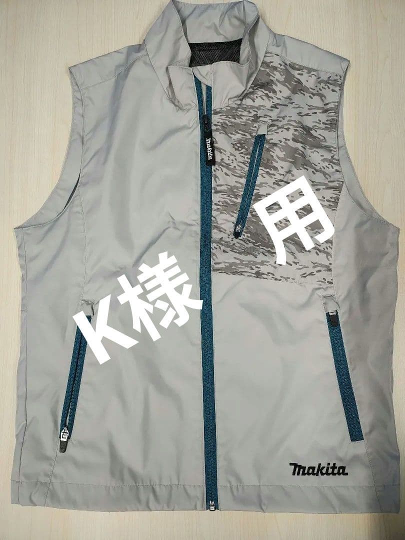 Makita 空調服 迷彩柄 グレー - メルカリ