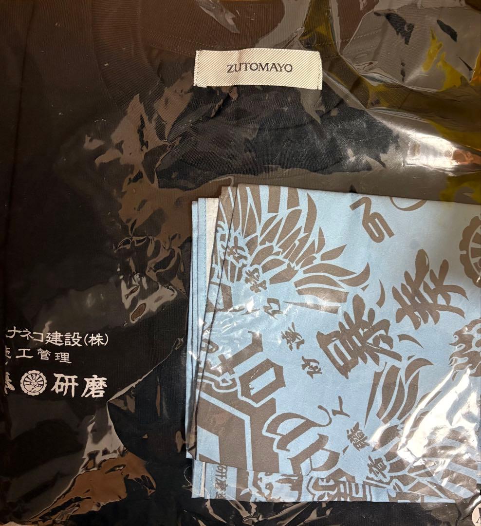 ずとまよ スナネコ スタッフTシャツ XL SUNANEKO STAFF TEE ＆ BANDANA - ZUTOMAYO MART