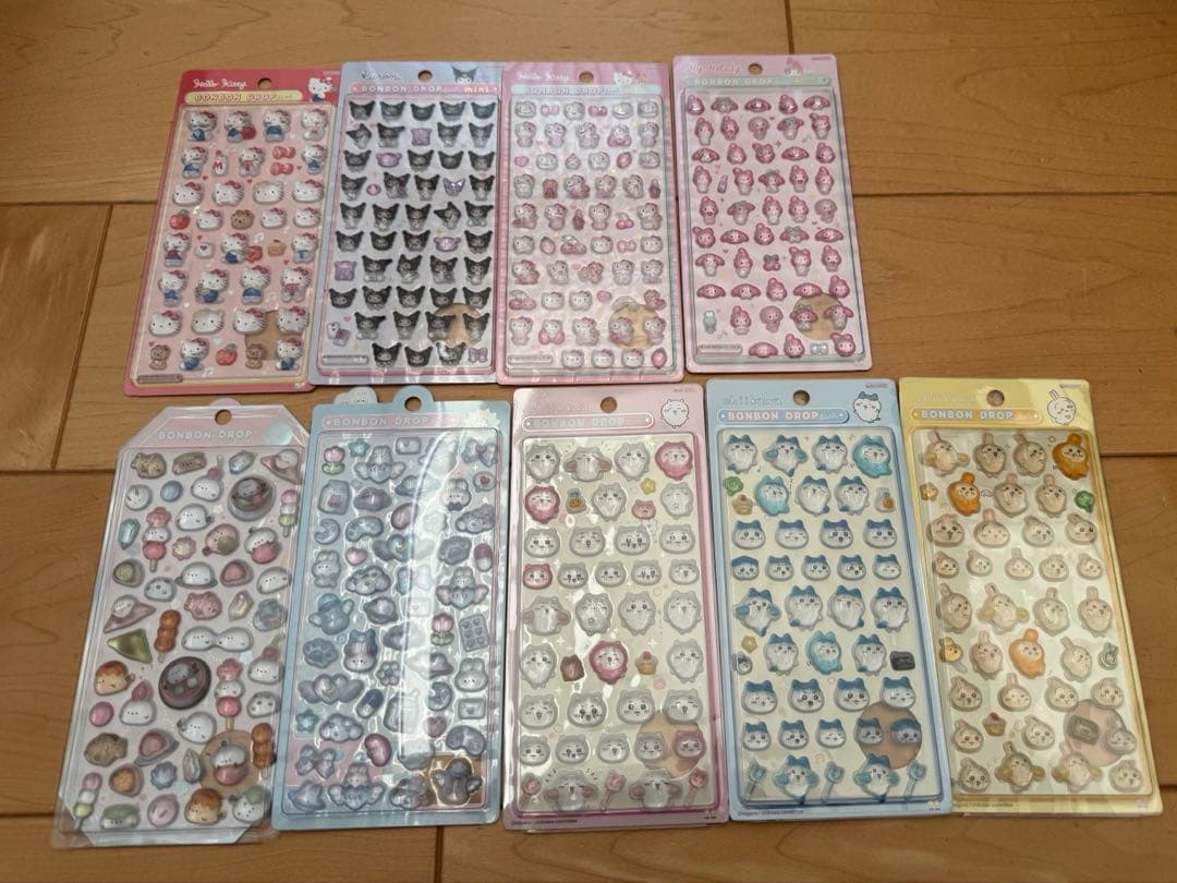 ボンボンドロップシール 9点セット 楽天市場】【SNSで大人気&新発売】ボンボンシール ドロップシール