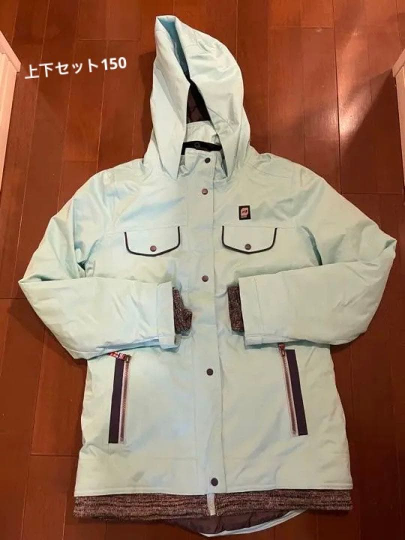 オラージュ　スキーウェア上下セット、キッズ150