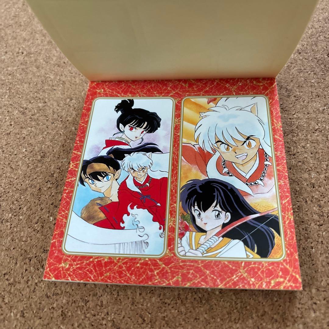 希少】犬夜叉 まるごとシールブック ジャンボシール 7点セット レア