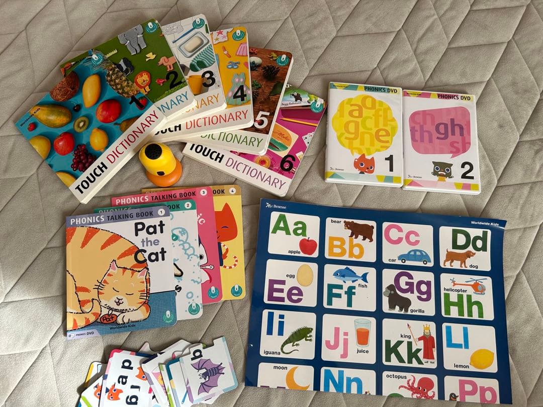 ワールドワイドキッズ フォニックスDVDセット