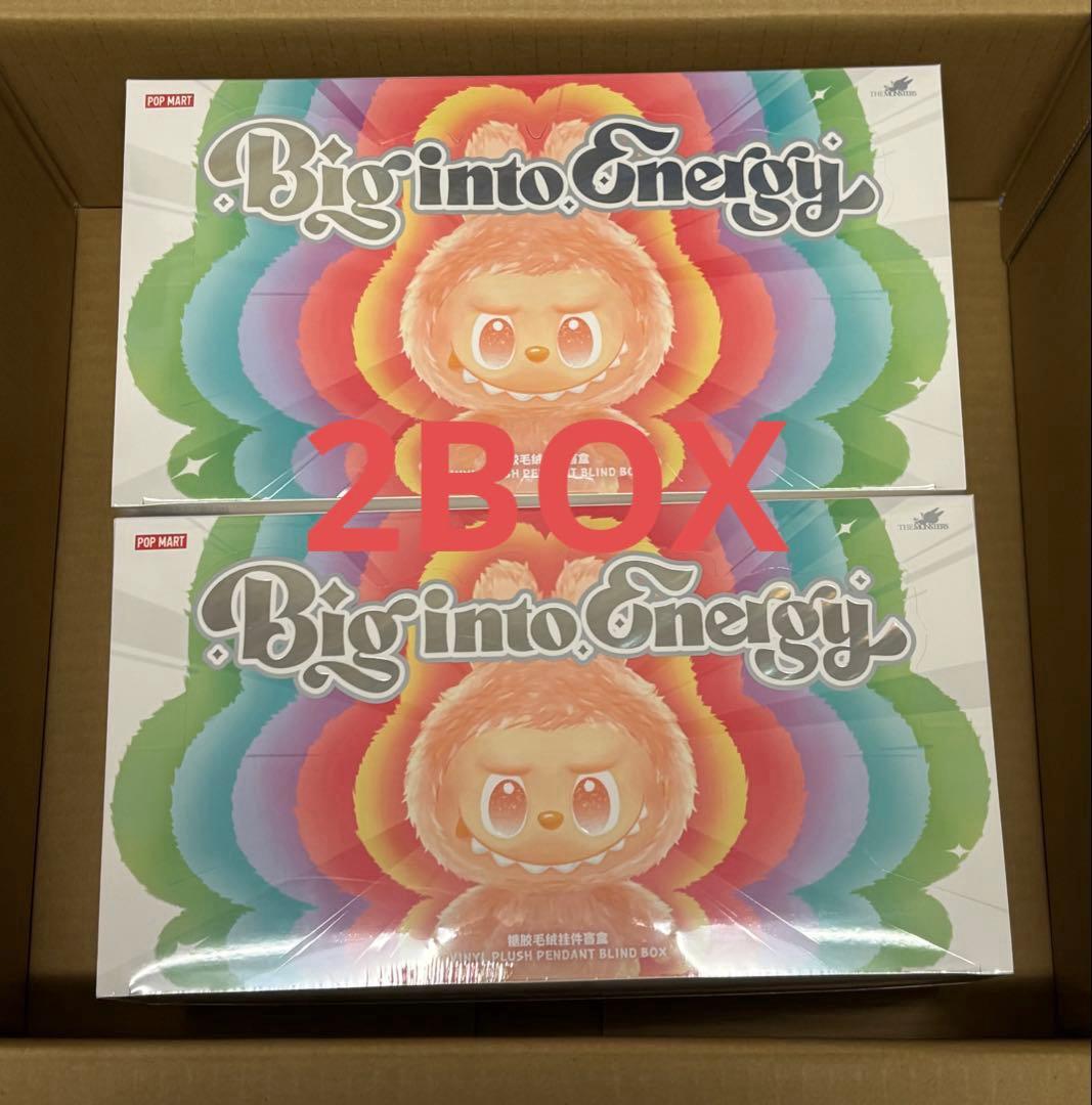 未開封・正規品　ラブブ Big into Energy アソートボックス 2個 正規 未開封 Labubu Big into Energy アソートボックス2箱 ラブブ