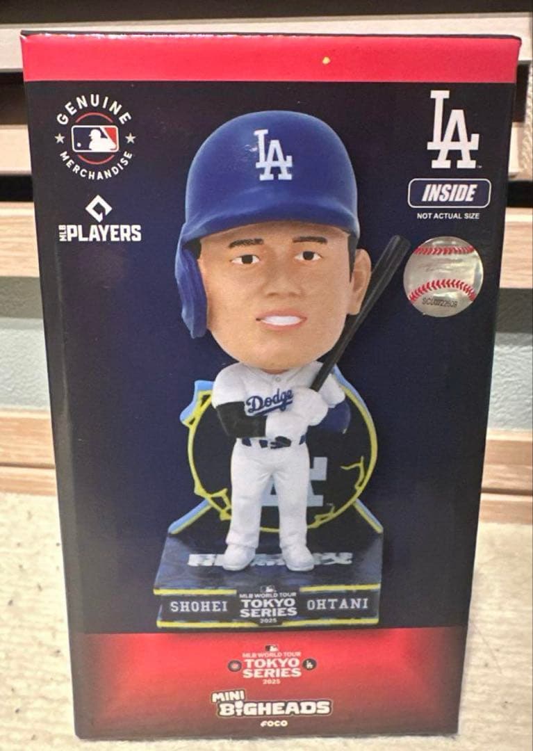 ③【432個限定】ドジャース 大谷翔平 ボブルヘッド 東京シリーズ 未開封 楽天市場】大谷翔平 漫画 ボブルヘッド 東京シリーズ 限定 記念 2025