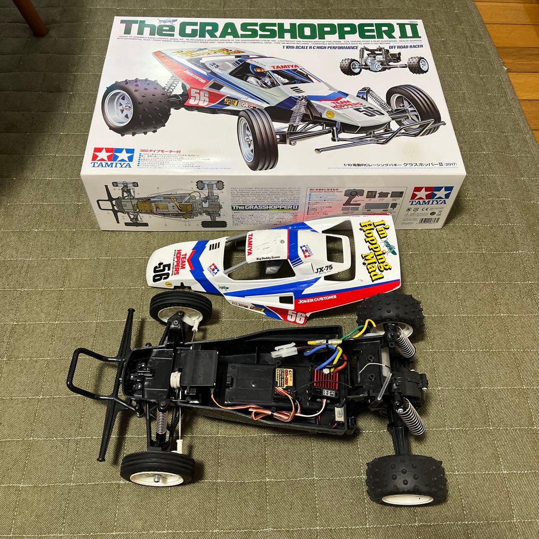 ホビーラジコン TAMIYA The Grasshopper II タミヤ 電動RCカーシリーズ 1/10RC グラスホッパーII (2017) | タミヤ