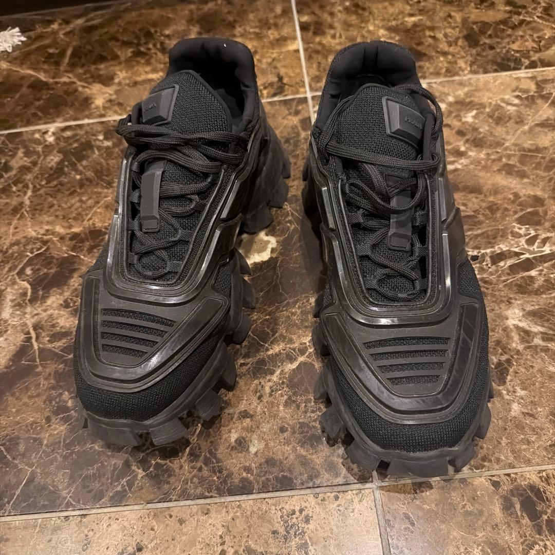 T*U様 PRADA CLOUDBUST THUNDER ブラックスニーカー　美