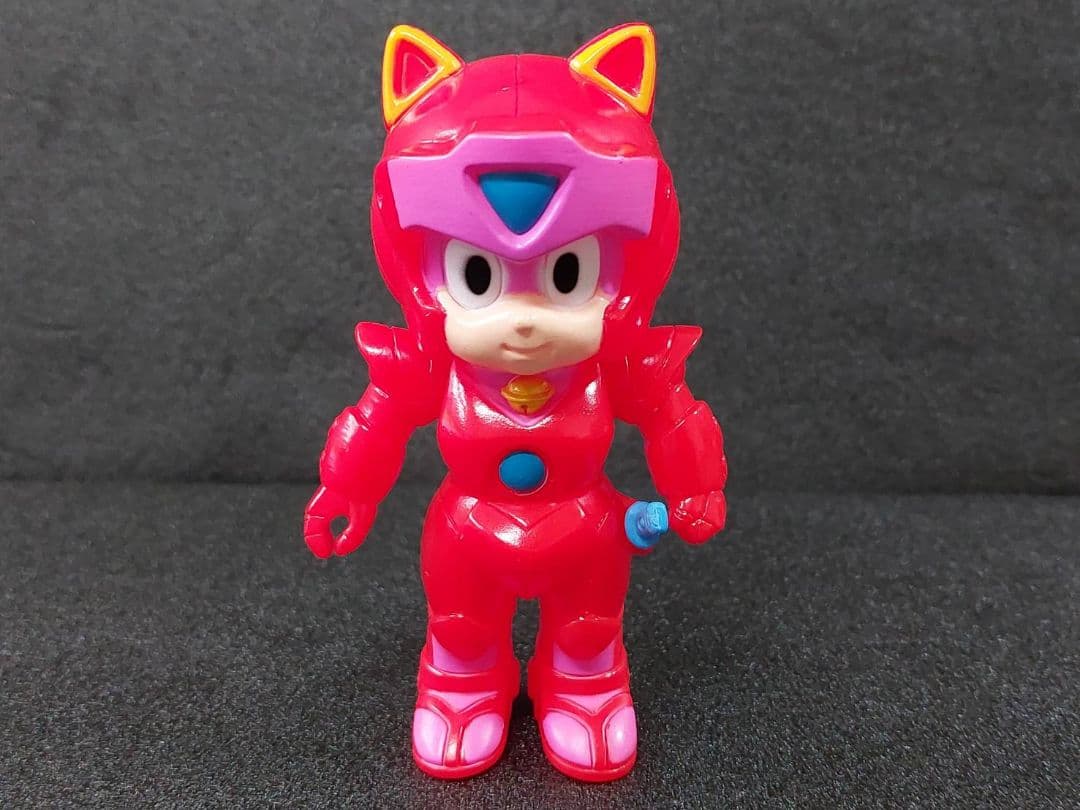 キャッ党忍伝 てやんでえ プルルン 1990 ソフビ フィギュア バンダイ