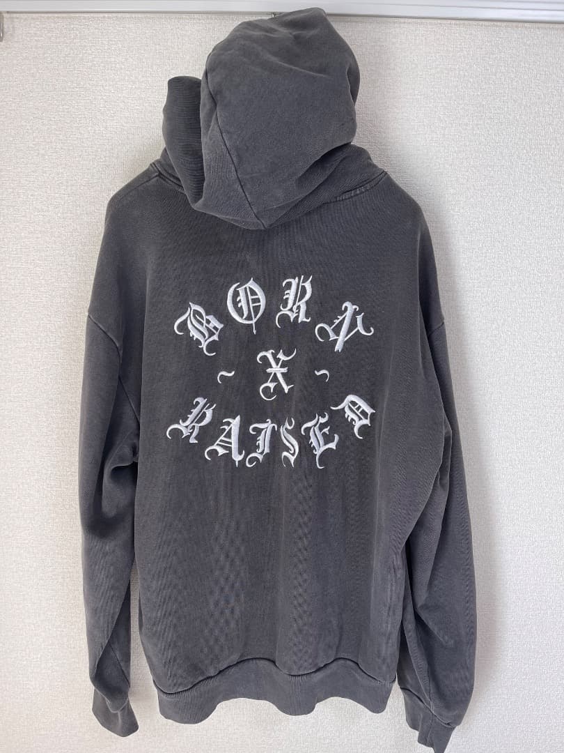 Born x Raised ヴィンテージブラックパーカー　XL