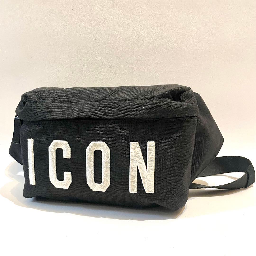 美品✨ DSQUARED2 ディースクエアード アイコン ボディバッグ ブラック 楽天市場】Dsquared2 ディースクエアード Icon Bodybag ボディバッグ