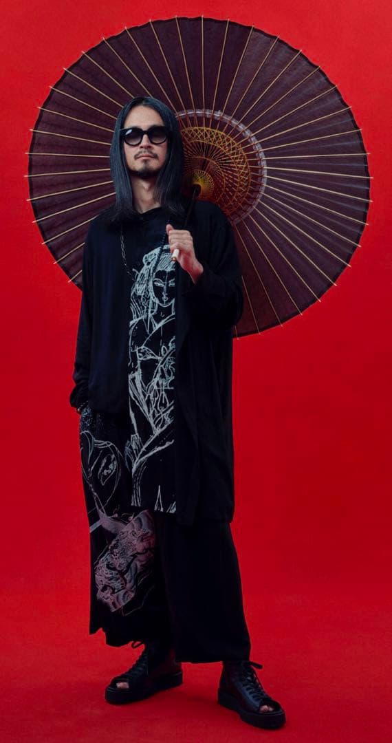 S'YTE KAZUO KAMIMURA サイトレイヤードロングシャツ