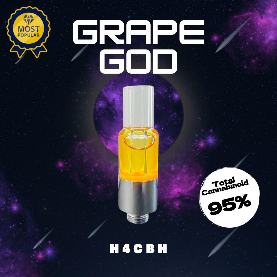 【人気No.1】霞の境GrapeGod H4CBH 1mlグレープゴッド33