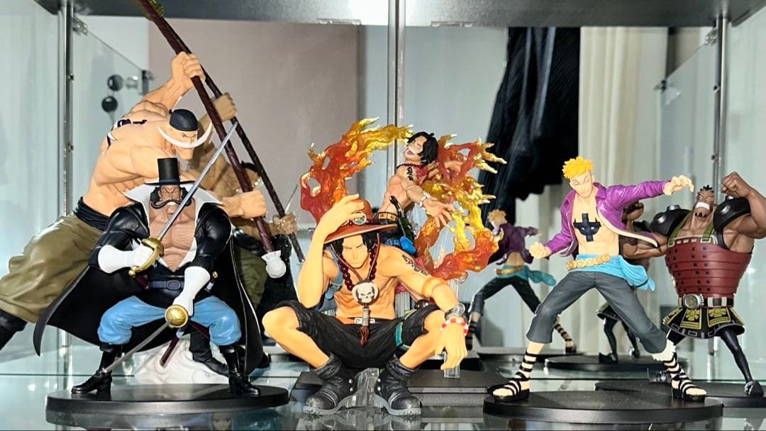 ワンピース 白髭海賊団フィギュア 6体セット