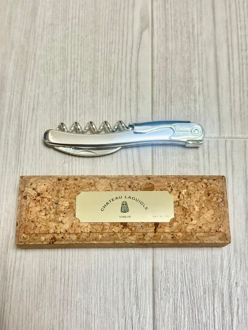 シャトーラギオール　ソムリエナイフ　限定品　純銀コーティング Chateau LAGUIOLE シャトーラギオール ソムリエナイフ【バックアイ