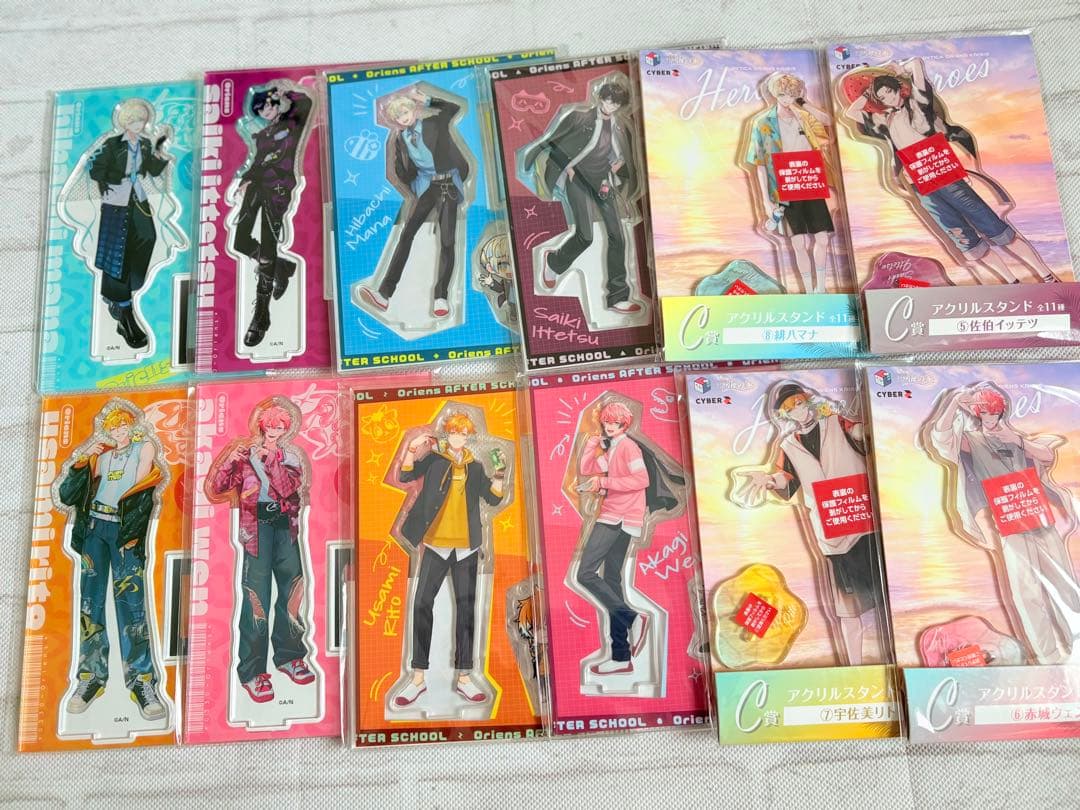 Oriens アクリルスタンド セット Oriens 2nd Anniversary」グッズを2025年3月28日(金)18時から販売開始