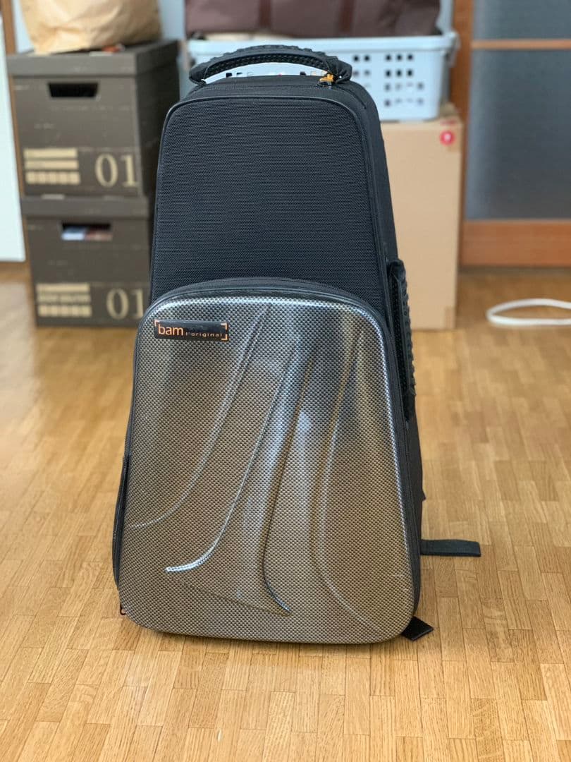 BAM トランペットケース バックパック型 アルミ/黒