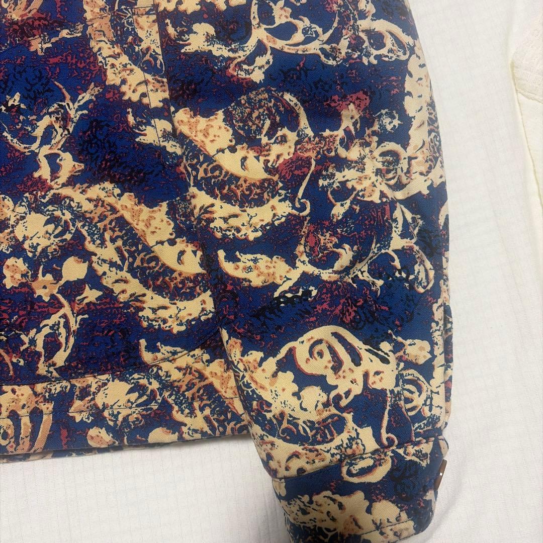 美品✨】CALEE ブルゾン ジャケット コットン 総柄 裏地 キルティング