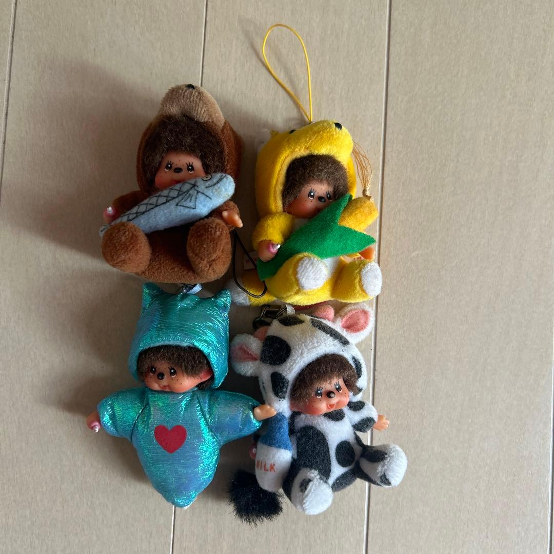 北海道　ご当地モンチッチ ストラップ モンチッチ 北海道限定 ひぐま メロン シマエナガ フェイスマスコット