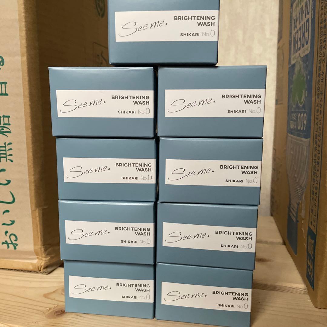 See me. Brightening Wash Shikari 9個セット