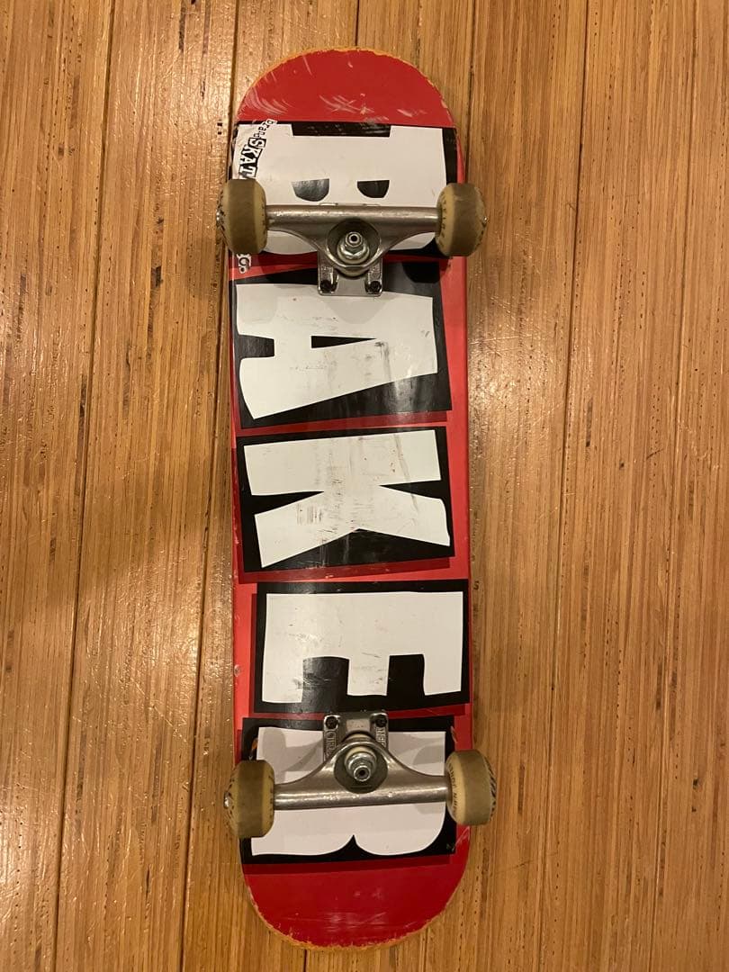 スケートボードコンプリート BAKER 8.0 BAKER（ベイカー） スケボー コンプリート 初心者 おすすめ LOGO RED