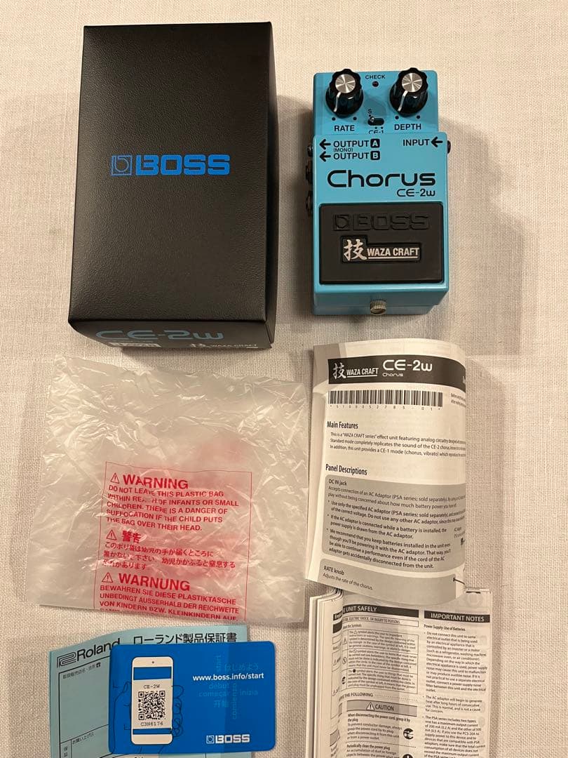 BOSS CE-2W Chorus WAZA CRAFT 技