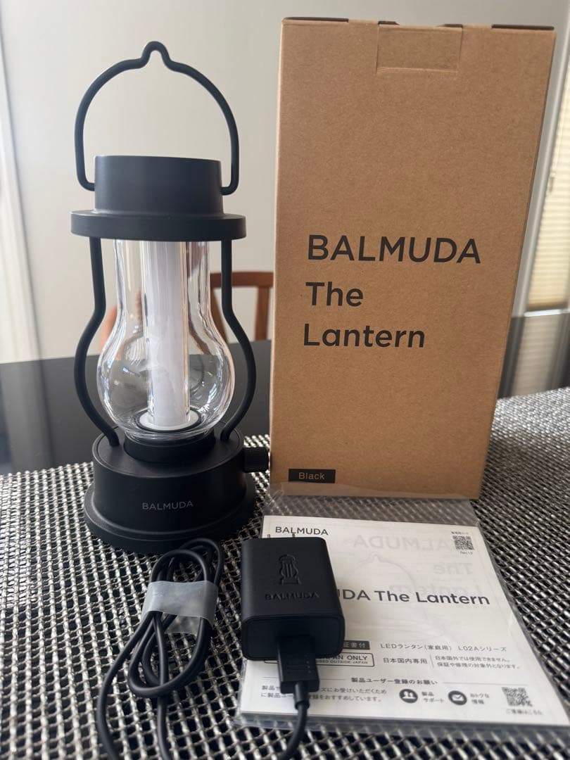 BALMUDA The Lantern バルミューダ ランタン ブラック BALMUDA（バルミューダ） BALMUDA The Lantern [バルミューダ・ザ