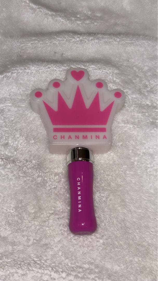 ちゃんみな クラウンペンライト 王冠型 ピンク