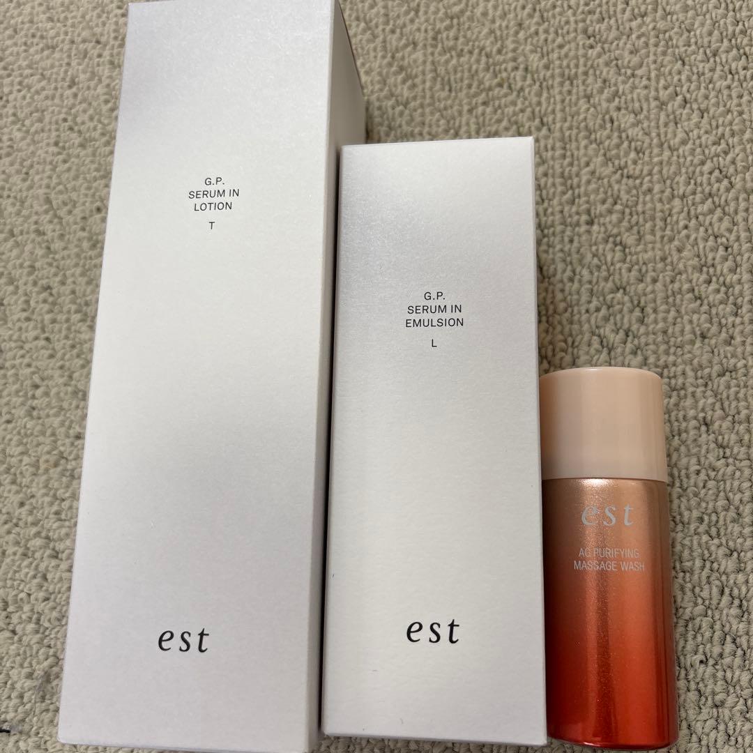 est G.P. SERUM IN 化粧水と乳液セット❗️