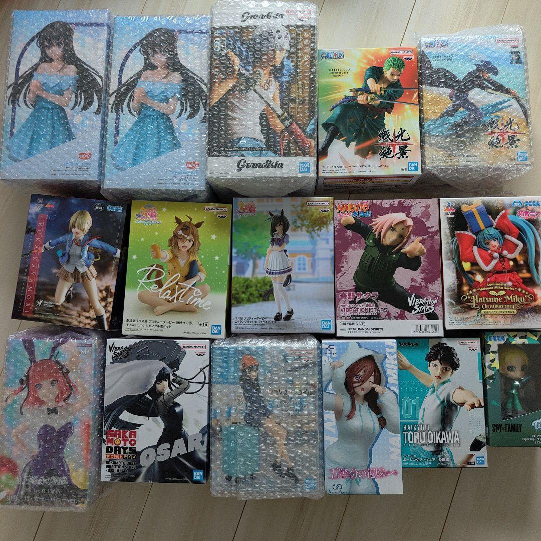 アニメキャラクター フィギュア 16点セット