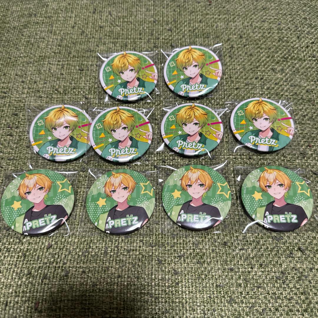 AMPTAKxCOLORS ぷりっつ 缶バッジ - メルカリ