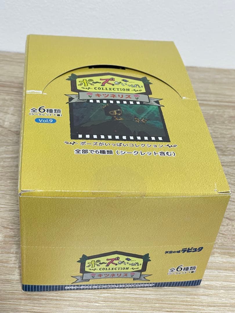 ポーズがいっぱい【キツネリス】全６種 コンプリートボックス ジブリ