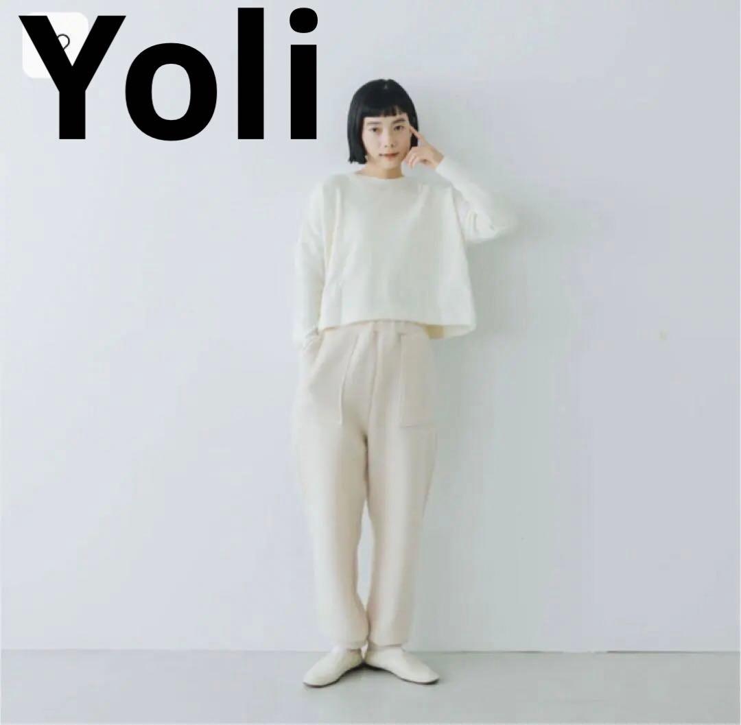 Yoli　Short knit ラムウール　カシミヤ　24AW　ショートニット