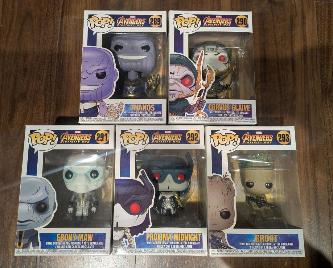 funko pop AVENGERS アベンジャーズ ５点セット