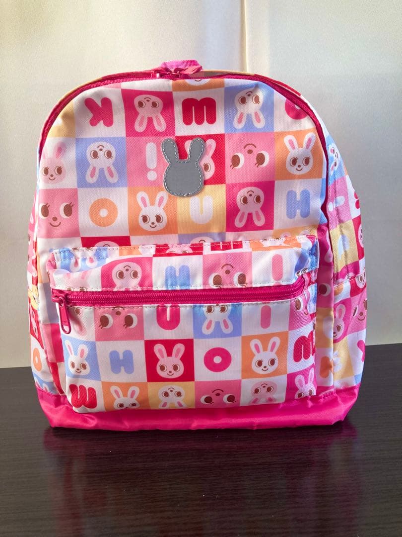 【新品未使用】ミキハウス　リュック　Mサイズ　ピンク