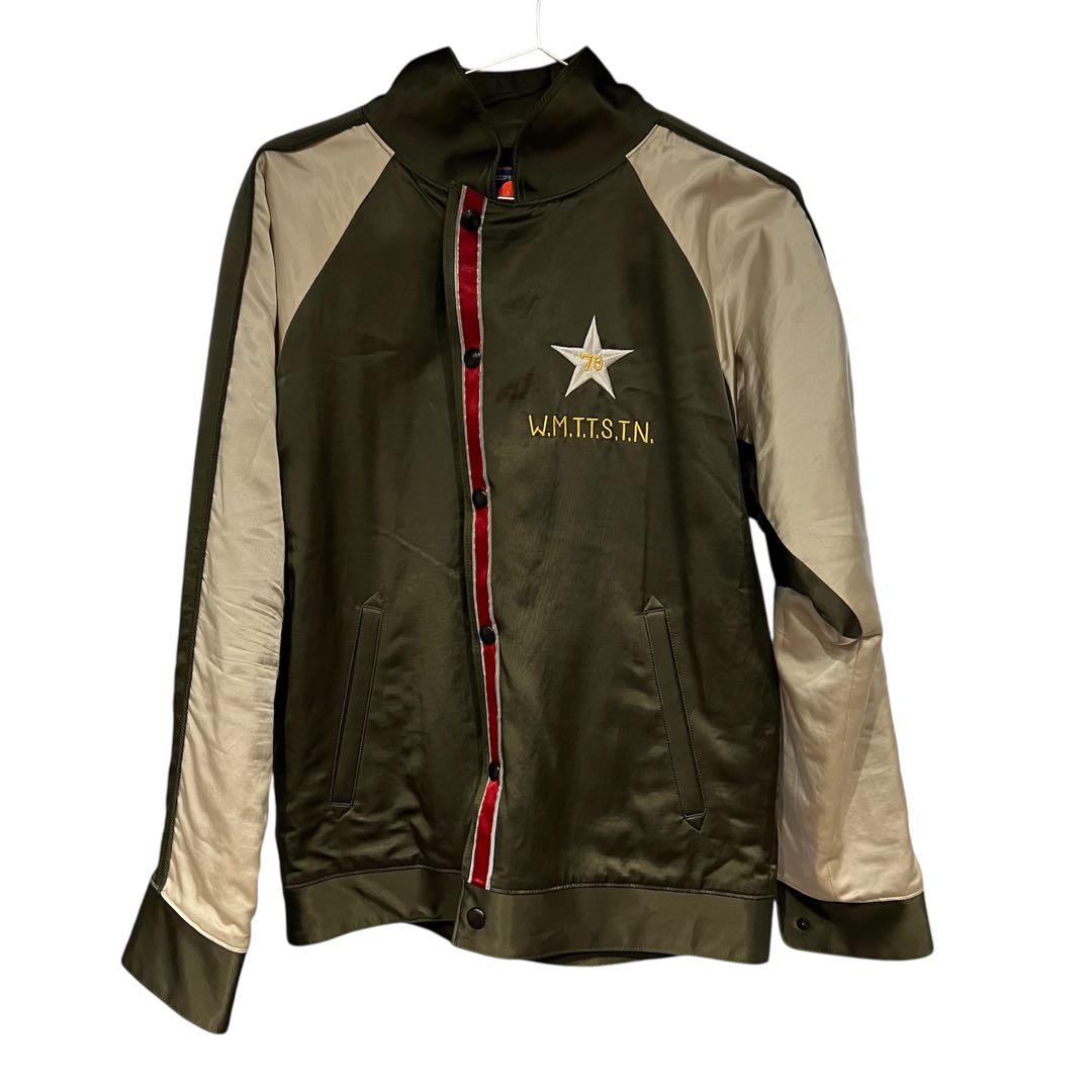 blackmeans 16SS 手振り刺繍 レーヨンスカジャン