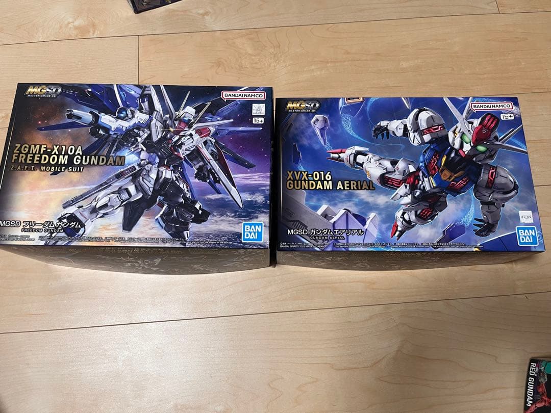 MGSD フリーダムガンダム　ガンダムエアリアル