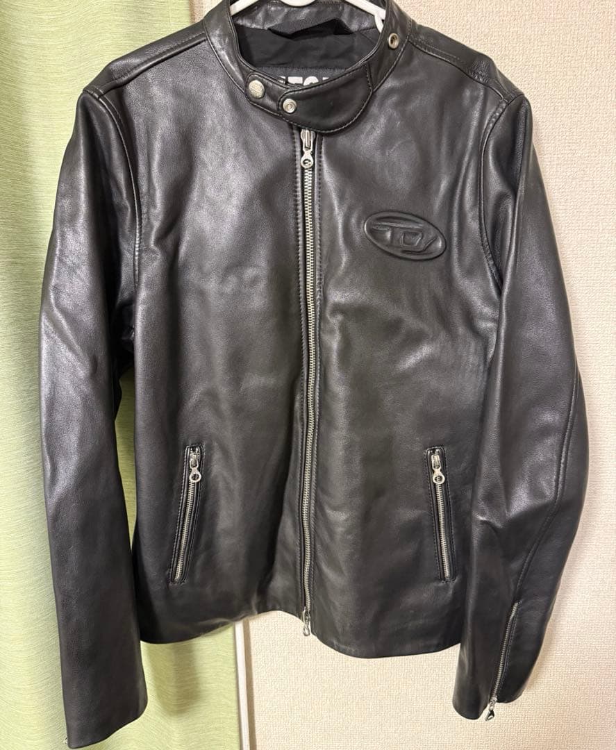 DIESEL ディーゼル L-l シープスキン レザージャケット