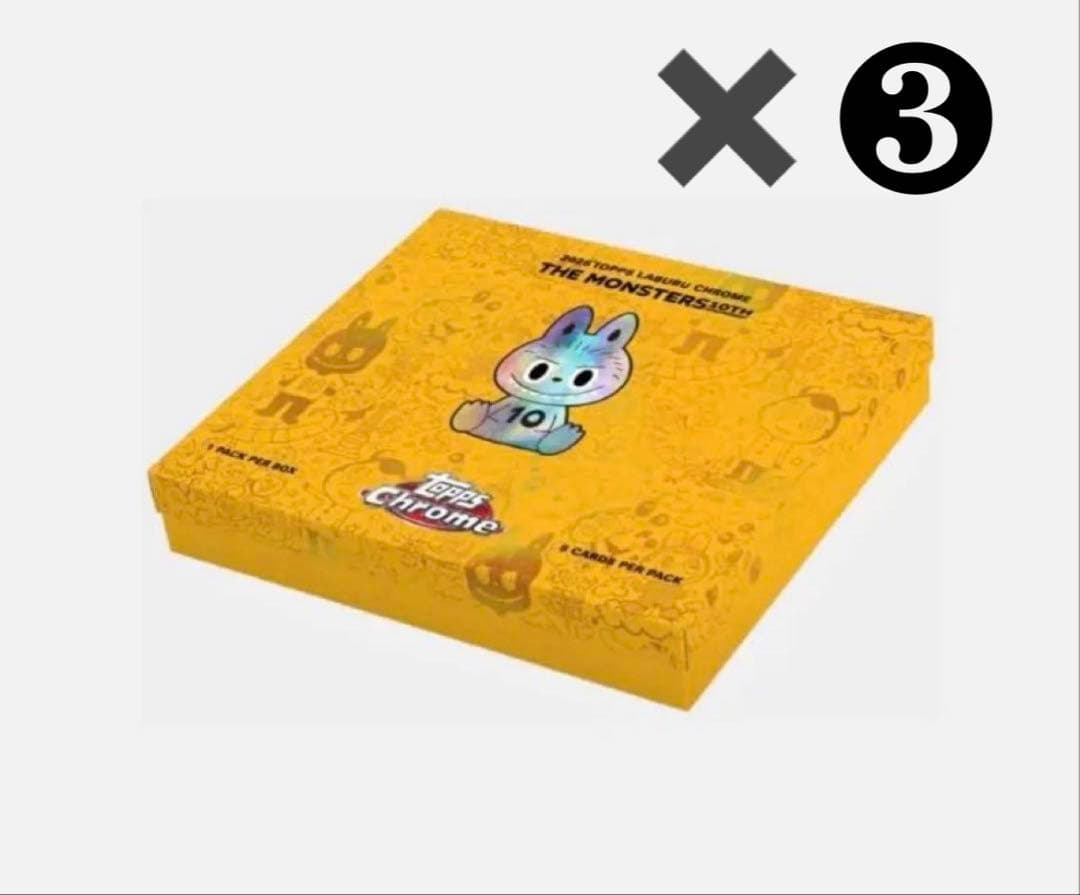 その他 Topps The Monsters Series Chrome 3BOX d8af27fceb91871df40b5e16a8a4ce