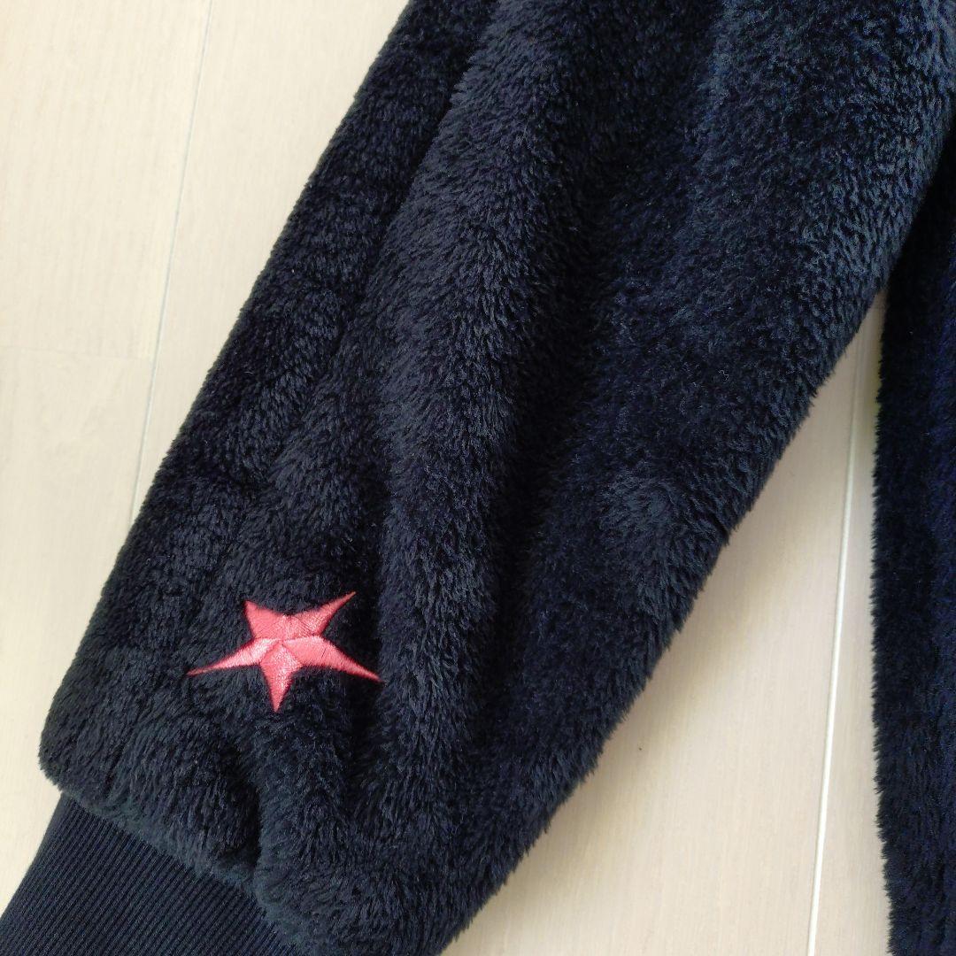 range フリースジャップアップ ブラック Lsize jesse着用モデル