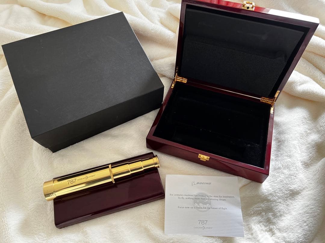 ANA 全日空　boeing 787 望遠鏡　非売品　レア　飛行機