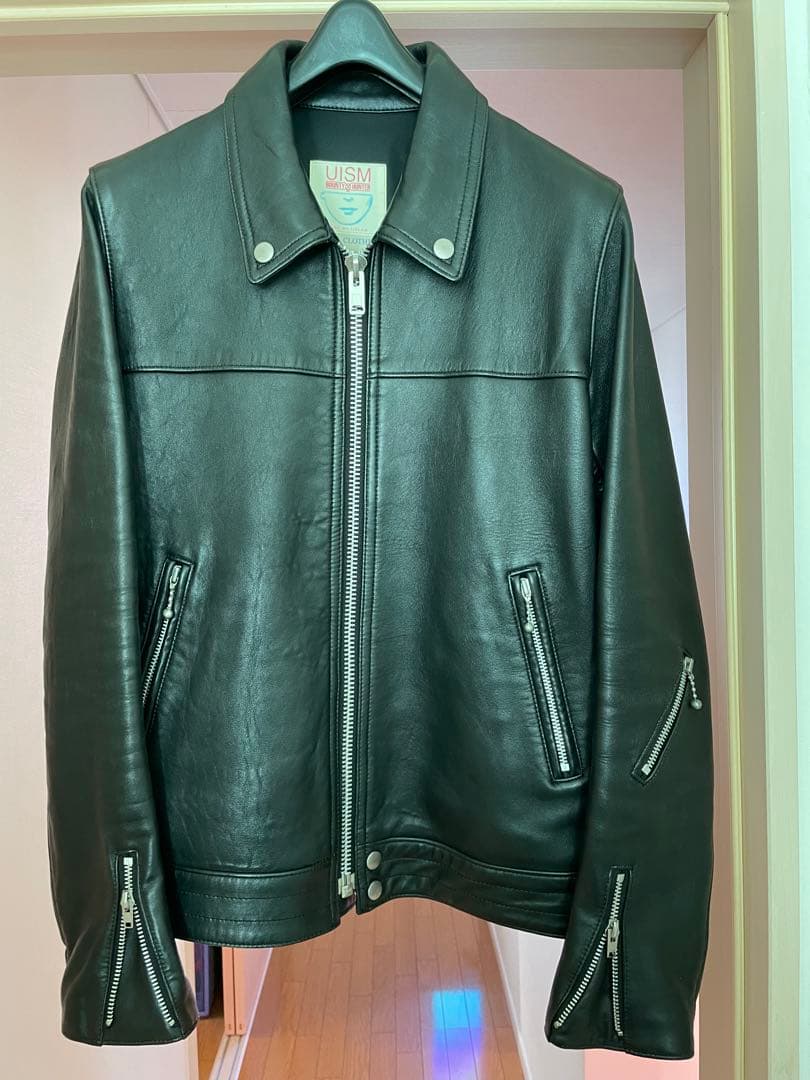 アンダーカバー✖︎バウンティハンター　シングルレザーライダース　サイズ1 Yahoo!オークション - 【極美品】アンダーカバー×バウンティハンター