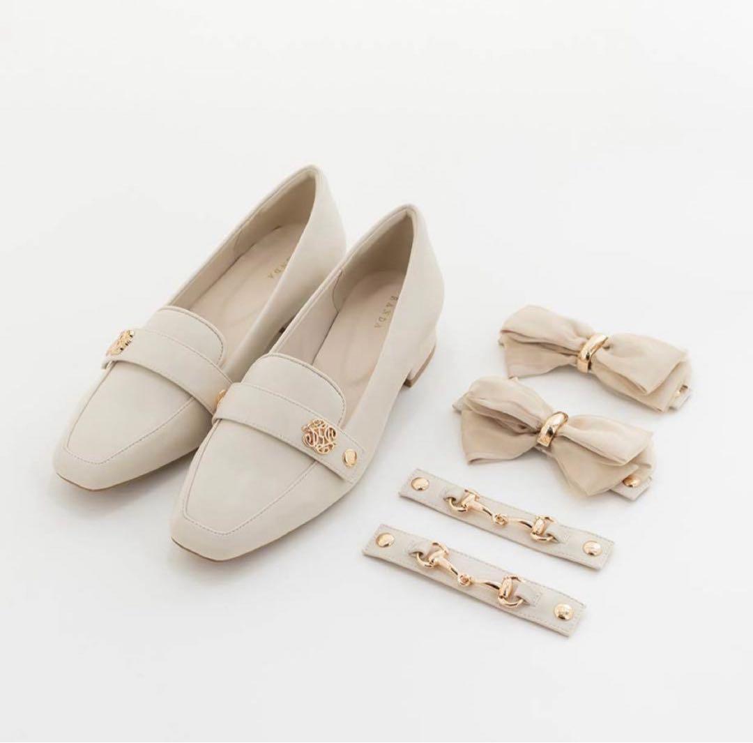 RANDA 3WAY ベルトデザインローファー Mサイズ